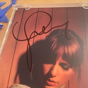 Unsealed new signed Taylor Swift Midnights Moonstone Blue